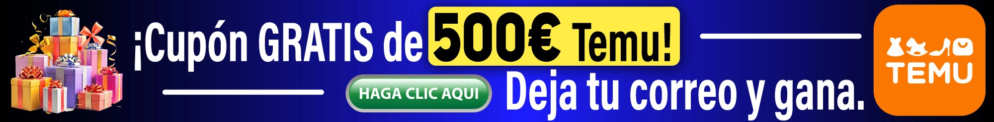 Temu 500 Euro Offer